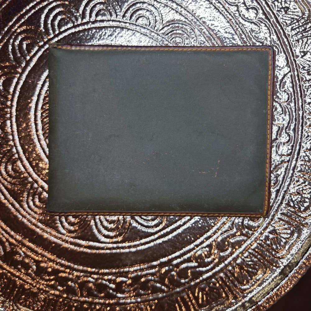 Hunting World Olive Green Leather Men's Wallet